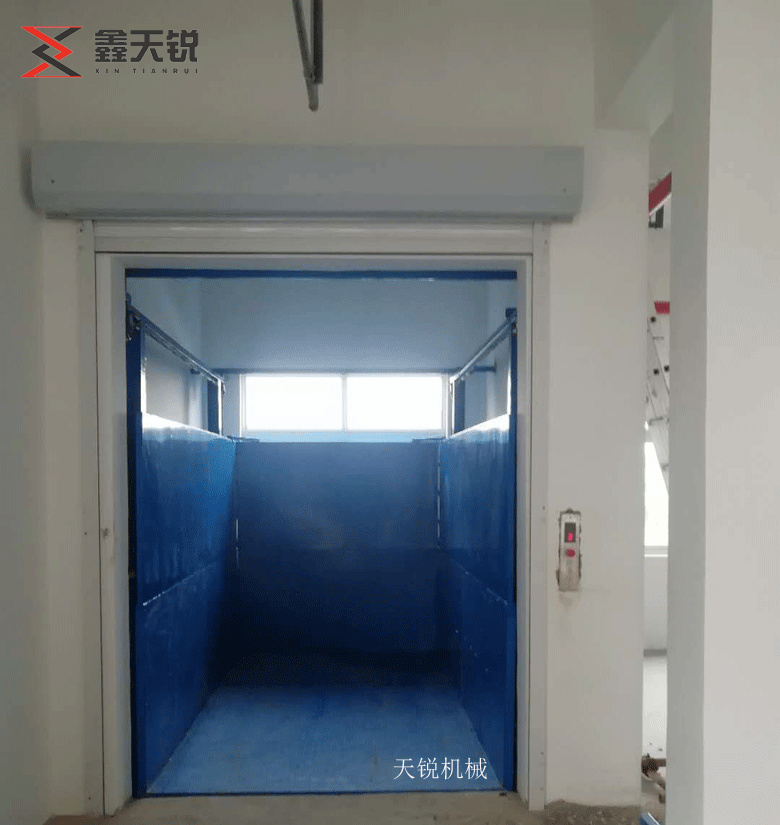 大同上货专用导轨式升降货梯