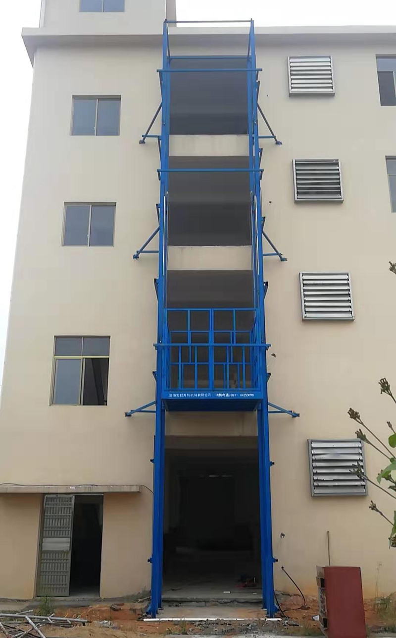 大同室外导轨式升降平台